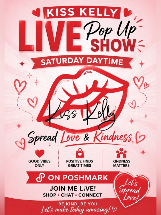 kate spade Handbags - 💋 Kiss Kelly Saturday Live Daytime | Spread Love, Kindness & Good Vibes 💕